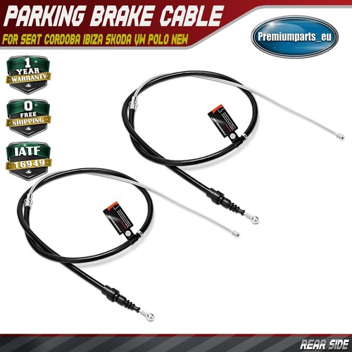 Handbrake cable rear left - 2x,