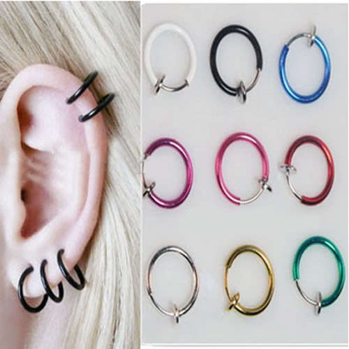 Clip fake hoop boby nose - hoop,