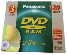 Panasonic 3x speed, 4.7GB, 3
