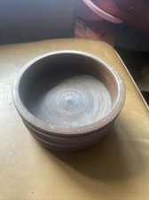 Bins Small Wooden Bowl 13.5cm Across