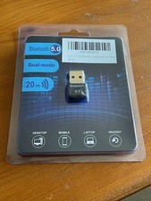 NEW. Bluetooth 5.0 Dongle. Dual Mode. 20m