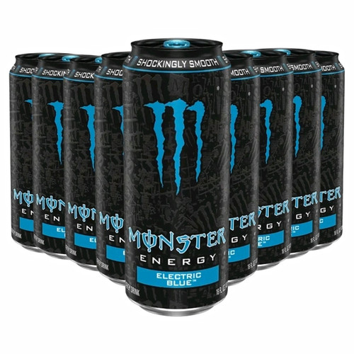 Monster energy electric blue - monster,