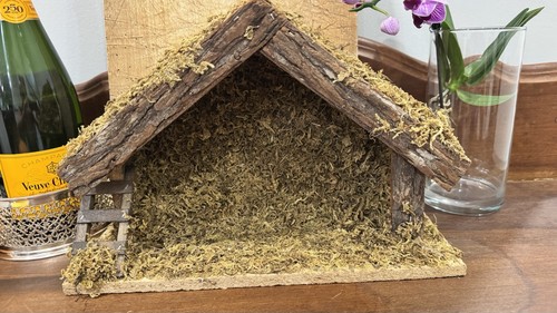 Christmas nativity stable - christmas,
