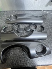 Mini R53/52/50 Anthracite Dash Trims /tweeter Covers