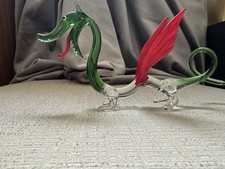 Vintage Clear Dragon Hand