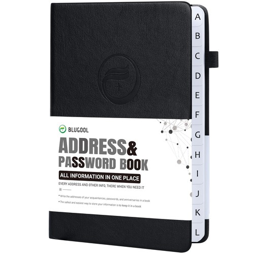 Address book with alphabetical - with,