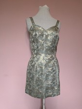 Vintage strappy mini dress