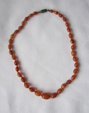 Antique Genuine  Amber Bead