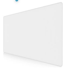 Mouse Mat - 1200 x 600 x 3 mm Mouse Pad –Extra Large Speed Gaming Mousepad White
