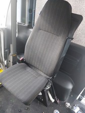 Single Folding Van Seat With Seat Belt On Base Suit Van/minibus/disabled Etc