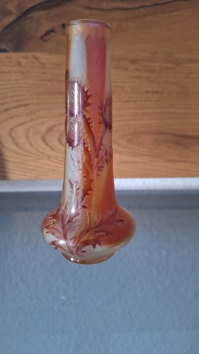 Thistle vase daum nancy - daum,