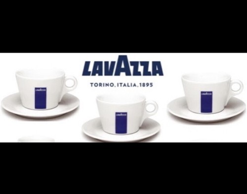 Lavazza cup saucer complete - lavazza,
