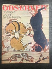 Observer Magazine: bayeux tapestry 31st October 1965
