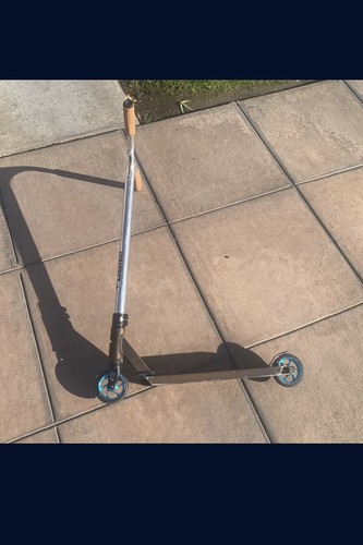 Custom trick scooter with - trick,