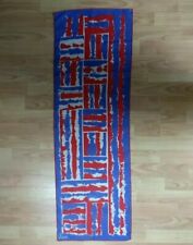 Vera Neumann - 2 x Long Scarf - Vintage - Red White Blue  14.5" x 44"  Polyester