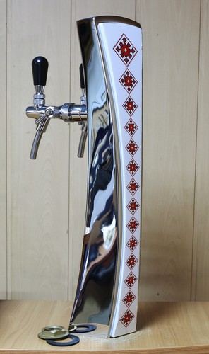 Draft beer tower - 2, faucets
