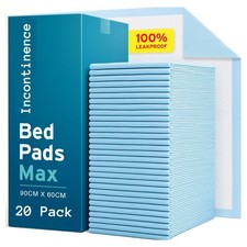 Extra Large Incontinence Bed Pads Leak-Proof Disposable Mattress Protector 90x60