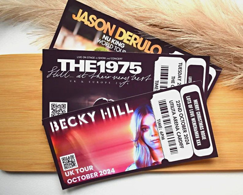 Personalised theatre tickets - theatre,