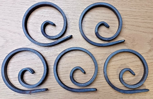 100mm mild steel fishtail - 100mm,