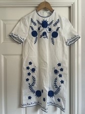 ZARA Linen Short Dress Size XS