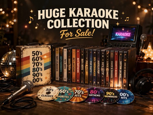 100000 plus karaoke tracks - karaoke,