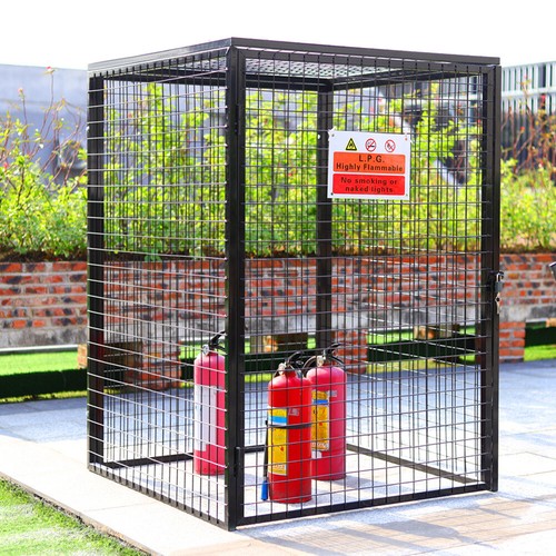 Security steel cage - cage, lockable