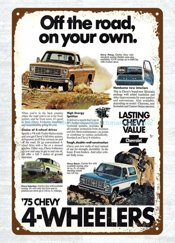 1975 autos 4wd pick truck - 1975,