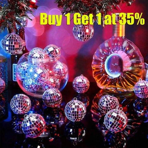 60pcs disco christmas - christmas, mirror