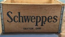 Schweppes Vintage Wooden