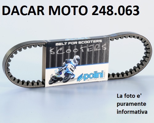 248 063 variator belt - variator, polini