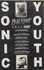 SONIC YOUTH 1992 vintage