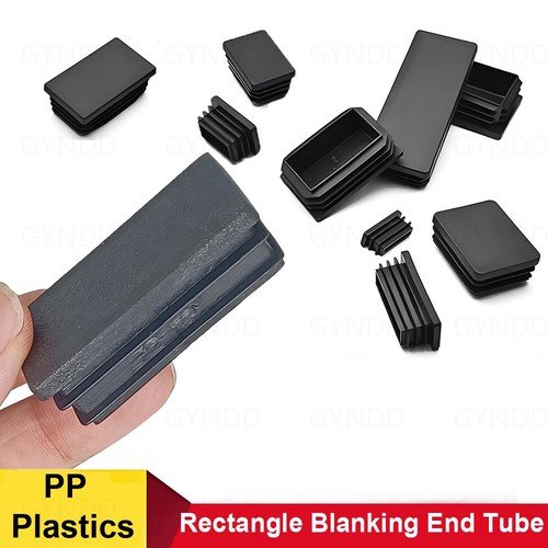 Rectangle plastic black - rectangle,