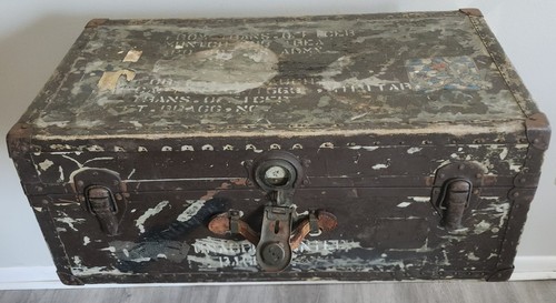 Vintage military locker - vintage, us