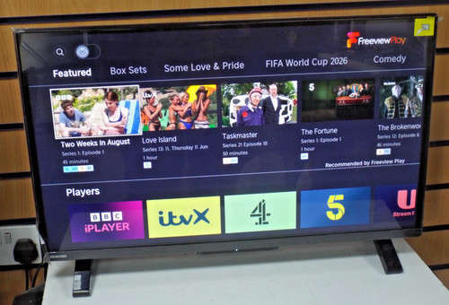 Toshiba smart with full - tv,
