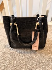 Faith Black Handbag. Brand New