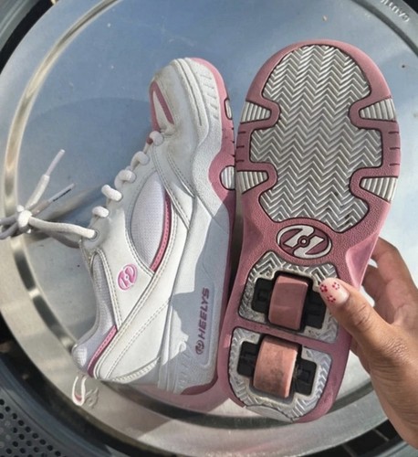 Pink girls heelys - girls, size