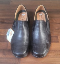 DB SHOES SLIP ON BLACK LEATHER
