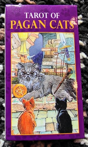 Tarot pagan cats - of,