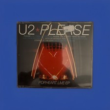 WW U2 Please Popheart Live EP UK Import 4 Track CD 1997 LIKE NEW PROMO