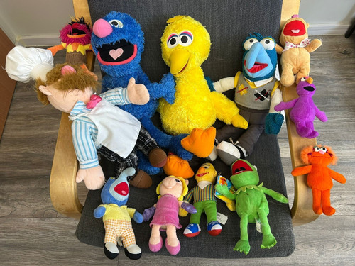 Muppets and sesame - and, street