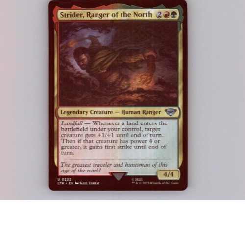 Mtg strider ranger of the - -,
