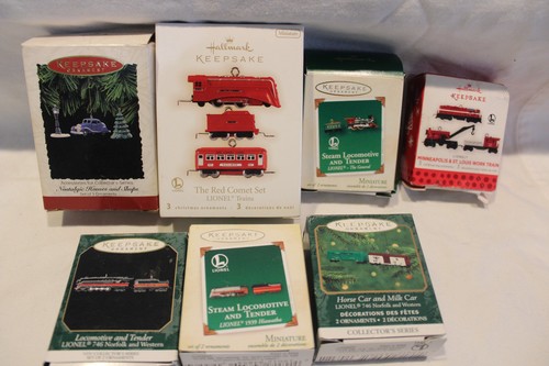 Lot miniature hallmark - 7,