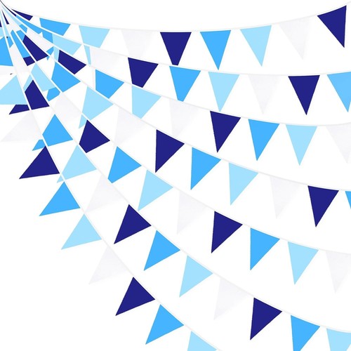 10m fabric bunting flags - fabric, 30