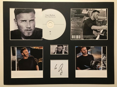 Gary barlow signed - gary,