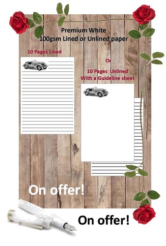 Vintage classic car letter - car,