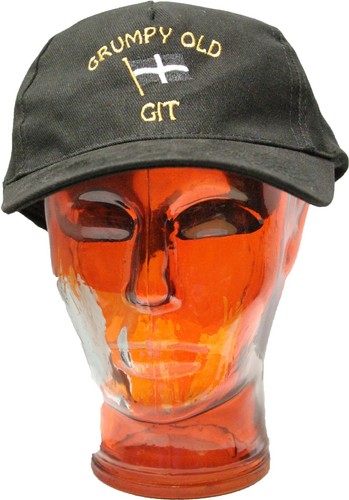 Cornish baseball cap grumpy - baseball,