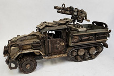 Folk Art Military Vehicle w/