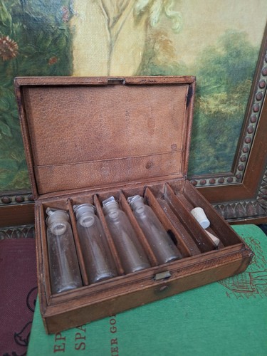 Antique victorian leather - victorian,