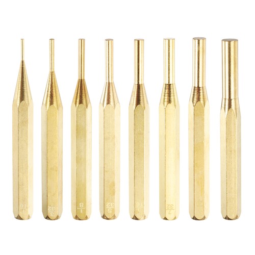 8pcs brass punch set - 8pcs,