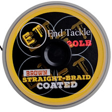 Coated Braid Hooklink Material 20m Spool Terminal Tackle Carp Fishing End Tackle